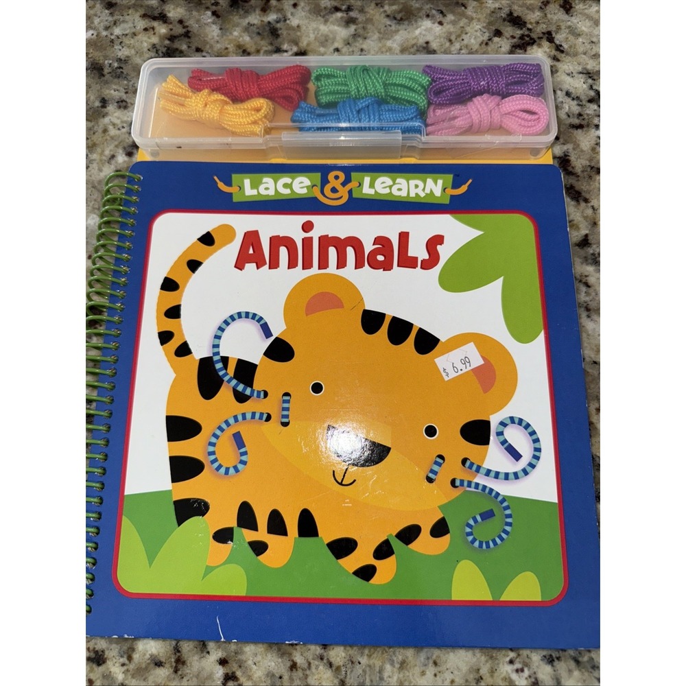 Lace & Learn Animals Activity Book‎ 2004 ActiveMinds. 4413